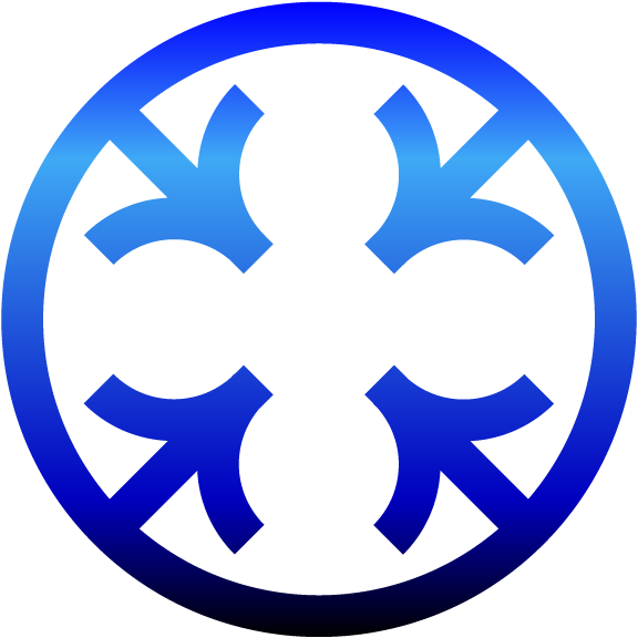 Advisory logo in blue